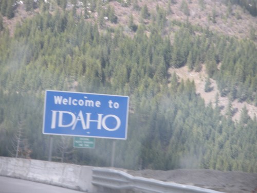 Welcome to Idaho, the best road in the world awaits you.